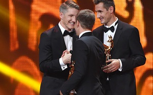 Klose và Lahm được vinh danh vì đưa tuyển Đức vô địch World Cup