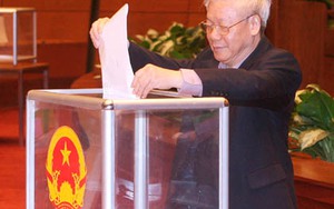 Công bố kết quả lấy phiếu tín nhiệm của Quốc hội