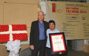 Mai Thành Chương, Giải thưởng Tài năng 2014: Sẽ triển lãm về môi trường