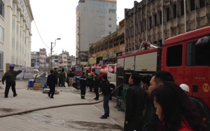 Đã dập tắt đám cháy ở tòa nhà Hòa Bình Green City- Hà Nội