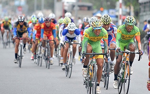 Chặng 4 cuộc đua xe đạp Xuyên Việt 2014 : Thành Tâm về Nhất trong tích tắc