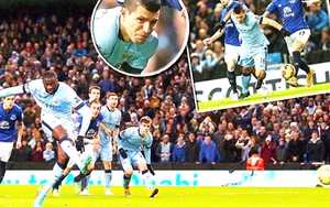Man City 1-0 Everton : Chiến thắng nhưng mất Aguero