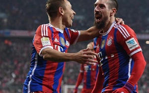 Từ cú vô lê đẹp mắt của Ribery đến pha đánh đầu dũng mãnh của Guendogan