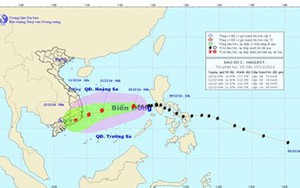 Bão số 5 có khả năng đổi hướng và mạnh thêm