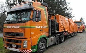 Đoàn xe chở mảnh vỡ của máy bay MH17 đã đến Hà Lan