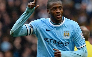 Yaya Toure lập kỷ lục 4 năm liên tiếp đoạt giải 'Cầu thủ xuất sắc nhất châu Phi'