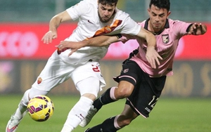 Palermo 1-1 Roma: Chỉ Juventus là thích thú