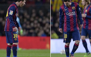 Lionel Messi lại nôn khan ngay trong trận gặp Atletico Madrid