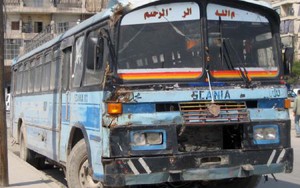 Lái xe khách ở Syria: Nghề nguy hiểm nhất thế giới?