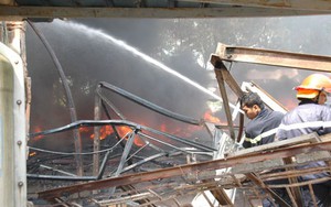 Cháy kho chứa bật lửa ga ở Tây Ninh