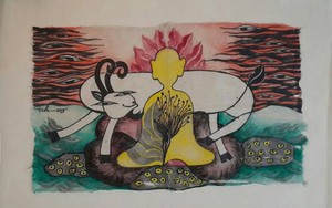 Trang Thanh Hiền góp dê cùng Lê Trí Dũng chào Xuân mới