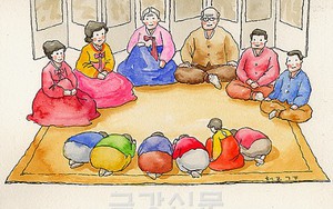 Tết Hàn sao giống Tết Việt vậy?