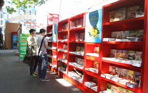 Giao lưu với Lê Hoàng, Thành Lộc... tại Đường sách Tết 2015