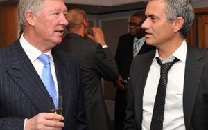 TIẾT LỘ: Sir Alex Ferguson bất ngờ gặp Mourinho trước trận PSG