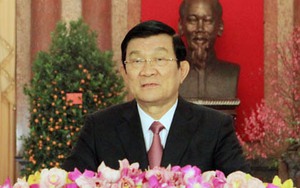 Thư chúc Tết Ất Mùi 2015 của Chủ tịch nước Trương Tấn Sang