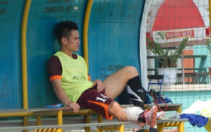 Tuyển Olympic Việt Nam: Phúc Tịnh gặp chấn thương