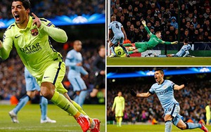 Suarez, Ivanovic, Marcelo... tranh giải bàn thắng đẹp Champions League