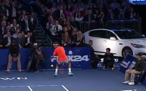 Chiêm ngưỡng Federer và Dimitrov đánh tweener ảo diệu trước thềm Indian Wells