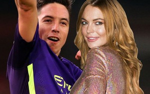 Samir Nasri bị tố lừa dối bạn gái, ‘cặp kè’ Lindsay Lohan