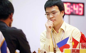 Giải cờ vua quốc tế HDBank 2015: Quang Liêm vươn lên đầu bảng