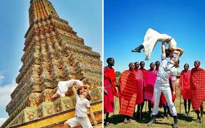 Chu du thế giới và làm đám cưới xuyên lục địa