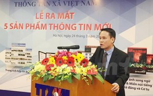 Thông tấn xã Việt Nam ra mắt 5 sản phẩm thông tin mới