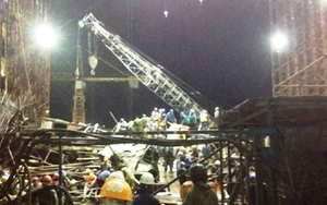 Phó Thủ tướng trực tiếp chỉ đạo công tác cứu hộ vụ sập giàn giáo ở Formosa