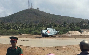 Đã xác định nguyên nhân máy bay trực thăng rơi tại đảo Phú Quý