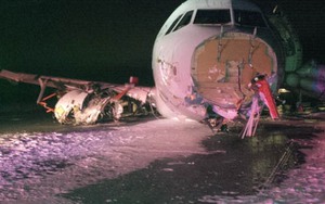 Máy bay Airbus A320 của Air Canada trượt khỏi đường băng, hàng chục người bị thương