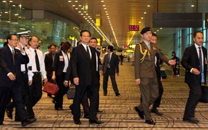 Thủ tướng Nguyễn Tấn Dũng dự lễ truy điệu nguyên Thủ tướng Singapore Lý Quang Diệu