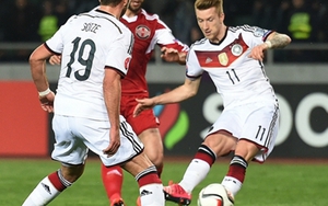 Georgia 0-2 Đức: Goetze độc diễn, Reus và Mueller lập công, Đức bám sát Ba Lan
