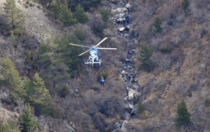 Ngày 8/4 ngừng tìm kiếm thi thể nạn nhân vụ rơi máy bay Airbus A320 của Germanwings