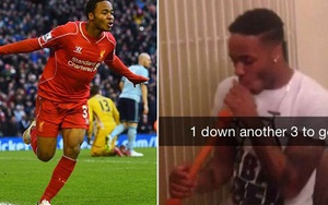 SỐC: Lộ ảnh Raheem Sterting hút shisha