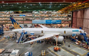 Boeing 787-9 Dreamliner đầu tiên của Vietnam Airlines đã hoàn thành lắp ráp