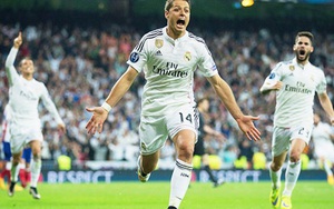 Real Madrid - Atletico 1-0 (Tổng 1-0): Turan bị đuổi, Chicharito bừng sáng, Real vào Bán kết