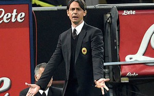 Milan thua Udinese 1-2: Khi Inzaghi nổi cáu