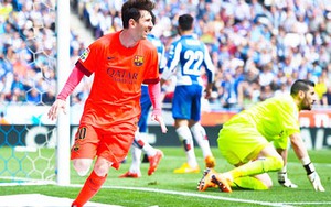 Vượt Ronaldo trong cuộc đua Chiếc giày Vàng, Messi chủ động nhường đá penalty cho Neymar