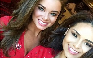 Những 'Ring girl' nóng bỏng trong cuộc so găng của Manny Pacquiao và Floyd Mayweather