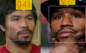 Floyd Mayweather thắng Pacquiao trong trận 'so găng' bằng phần mềm đoán tuổi