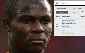 Cựu sao Arsenal kiếm bộn tiền vì đặt cược vào Floyd Mayweather