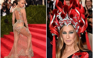 Beyonce, Jennifer Lopez xuyên thấu, kỳ quặc và quyến rũ ở Met Gala