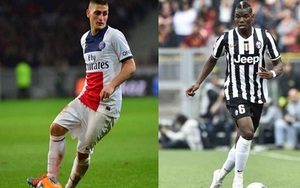 Vượt Pogba, Verratti là tiền vệ trung tâm U23 hay nhất châu Âu. Neymar 'hít khói' Felipe Anderson
