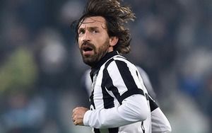 THỐNG KÊ: Lão tướng 35 tuổi Andrea Pirlo di chuyển gần 12 km, kém mỗi Arturo Vidal