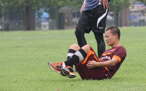 Thành Lương, Văn Quyết chưa thể tập luyện