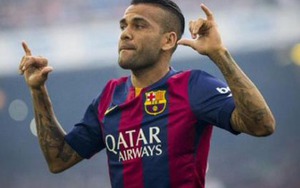 Daniel Alves 'phiên bản Guardiola' tái hiện để hủy diệt... Guardiola
