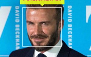 Sau phần mềm đoán tuổi là phần mềm đo độ "chuẩn men", David Beckham bị điểm thấp