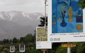 Tehran đưa kiệt tác nghệ thuật 'xuống phố'