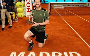 Lần đầu tiên đánh bại Nadal trên sân đất nện, Murray đăng quang Madrid Masters