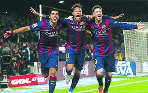 Hàng công Barca: 'MSN' không chỉ hay, mà còn rất đoàn kết