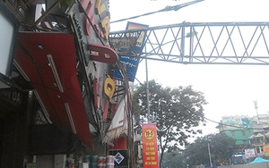 Hình ảnh khiến người dân đi dưới đường sắt đô thị ớn lạnh sau vụ sập cẩu